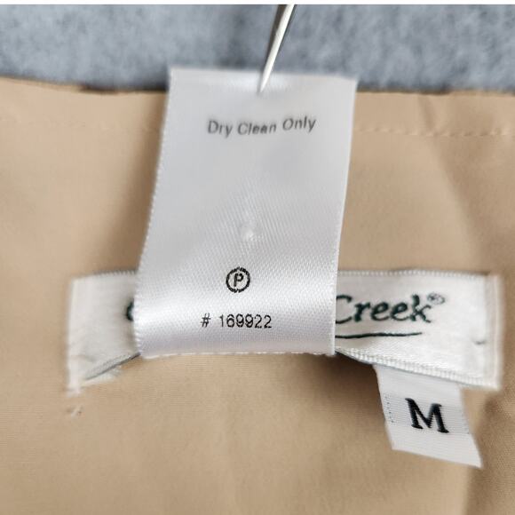 Coldwater Creek Sleeveless Silk Blouse Womens Size Medium 100% Silk Animal Print - Picture 6 of 8